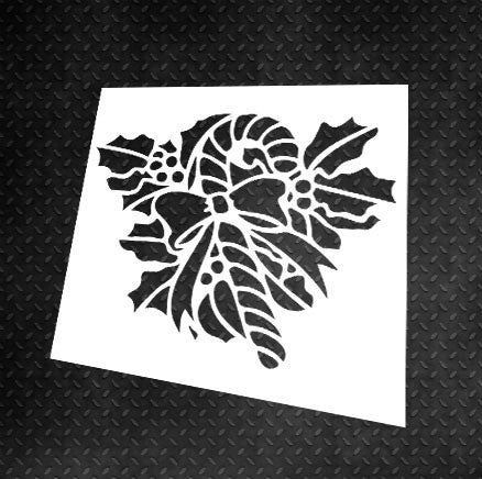 Трафарет DFA багаторазовий для штукатурки та фарби 0.3 мм Новорічне прикраса (E00030)
