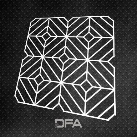 Ваш секрет ідеальних геометричних орнаментів з трафаретом DFA Геометрія 0.3-1 мм (G00072-d)
