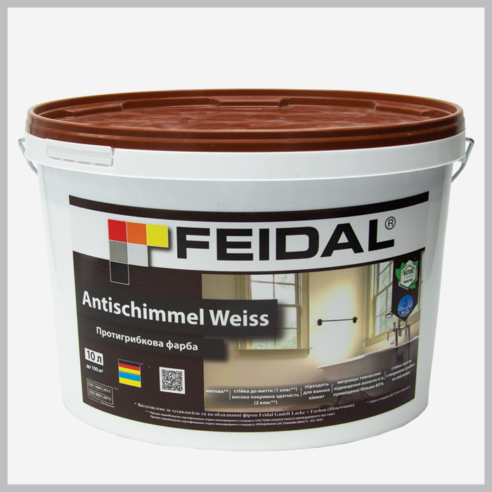 Протигрибкова фарба Feidal Antischimmel Weiss