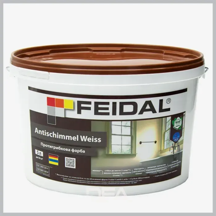 Протигрибкова фарба Feidal Antischimmel Weiss