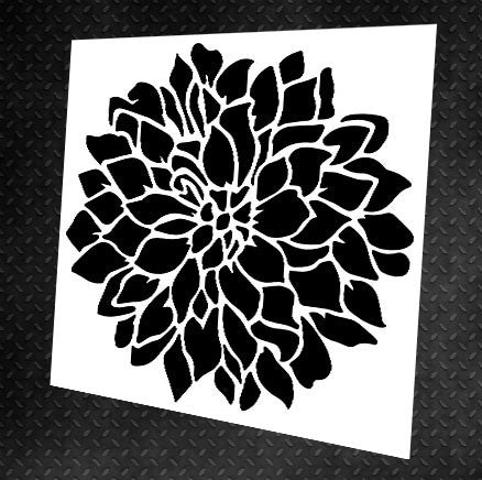 Трафарет DFA для декору Природа Квітка для штукатурки та фарби 0,3-1мм (Р00073)