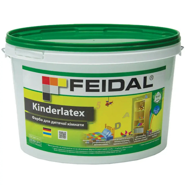 Фарба для дитячої кімнати Feidal Kinderlatex