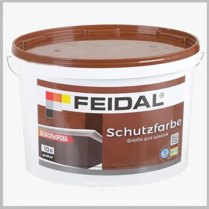 Безбарвна фарба для цоколя Feidal Schutzfarbe