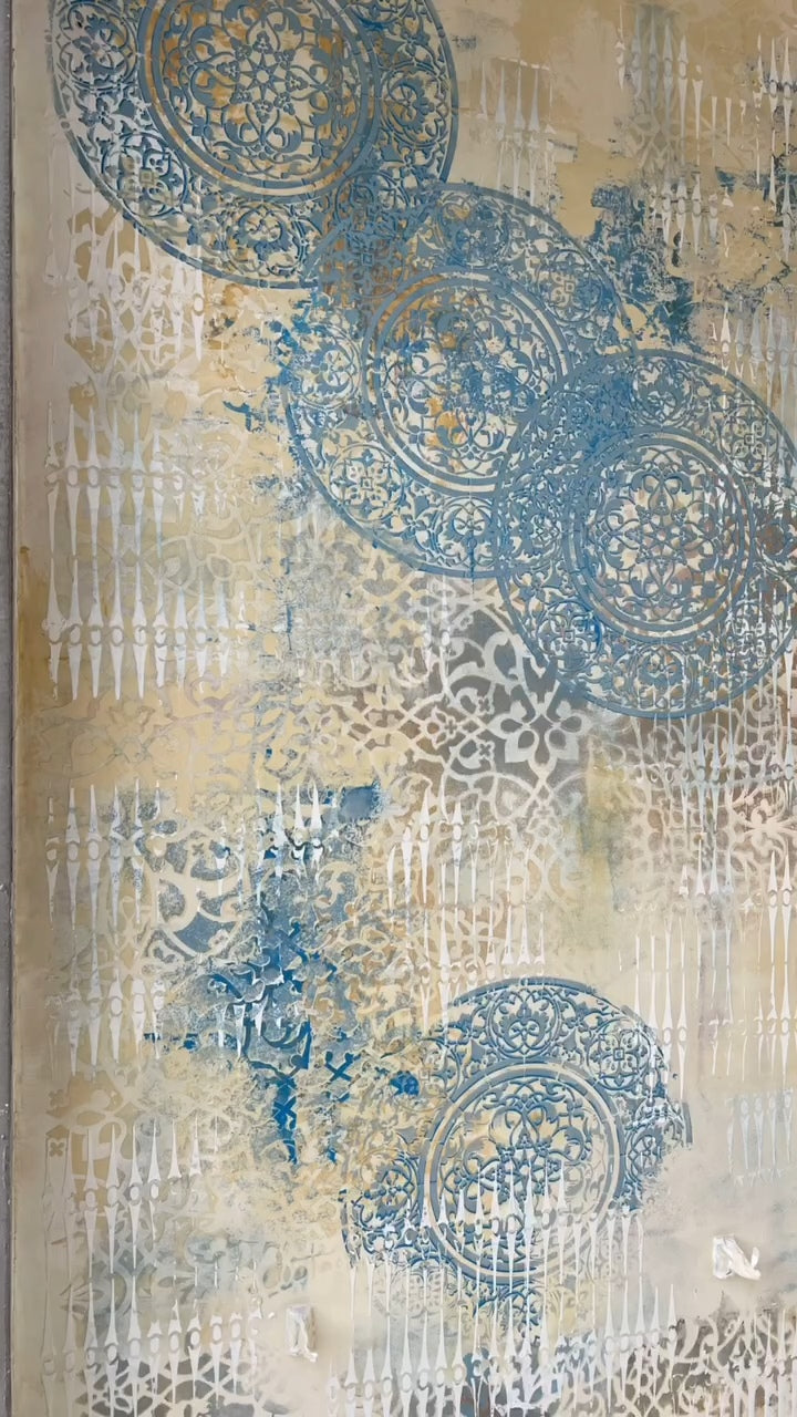 Набір трафаретів DFA 3 в 1: Ідеальна Геометрія для сучасного дизайну та професійного 3D-рельєфу 0.3-1 мм (N00152)