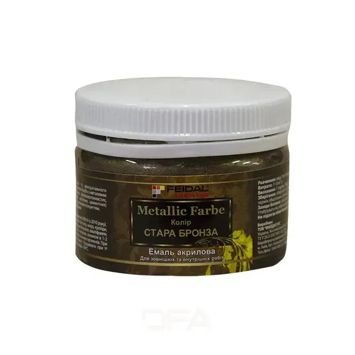Емаль з металевим перламутровим блиском СТАРА БРОНЗА Feidal Metallic Farbe