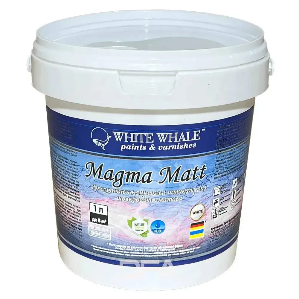 Декоративна акрилова штукатурка шовковисто-матова Magma Matt