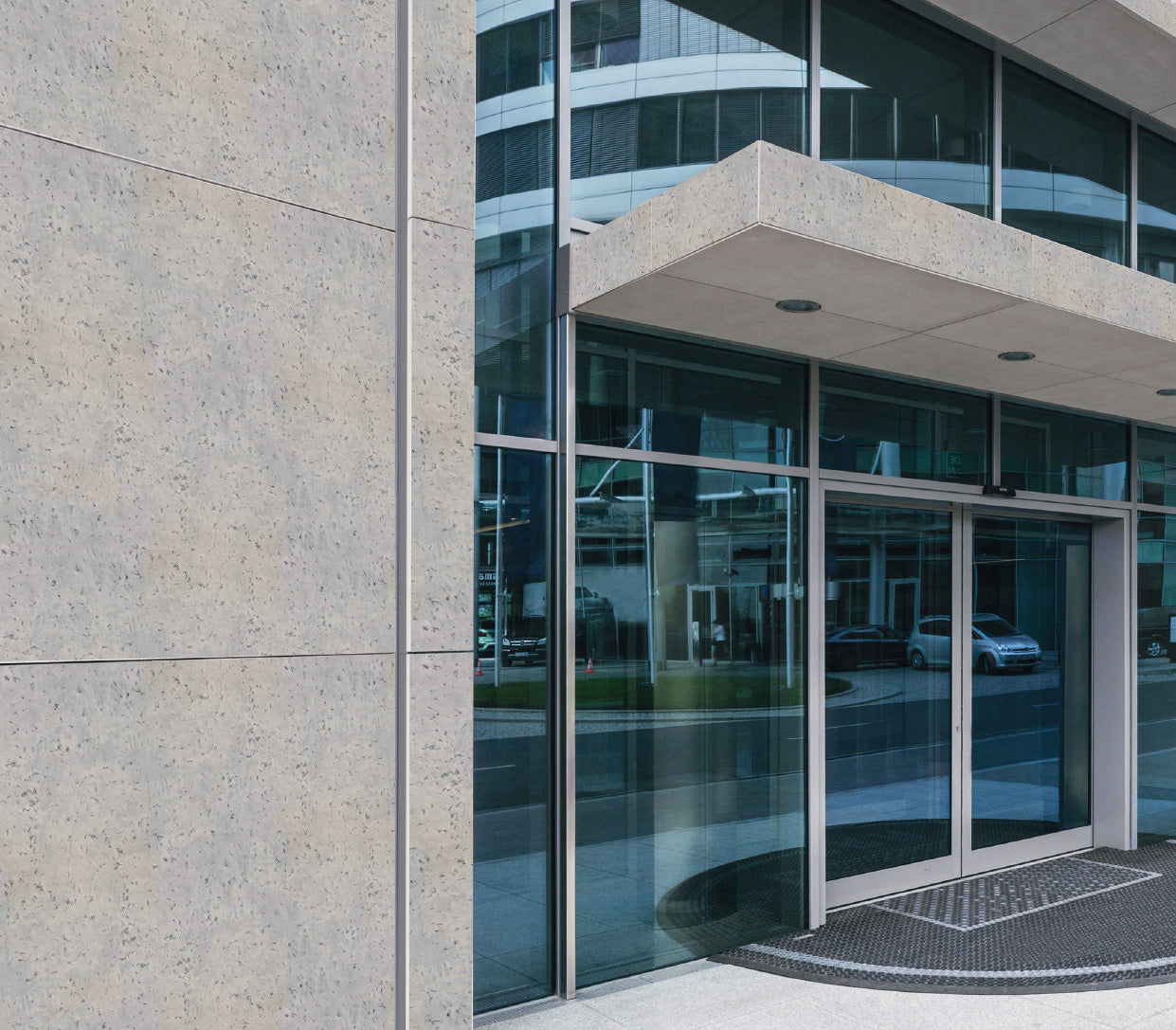 Декоративна шпаклівка травертин Caparol Decor Facade сіра 10 кг, 10кг