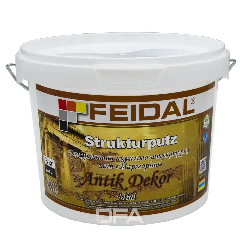 Декоративна штукатурка Feidal Strukturputz Antik Dekor mini