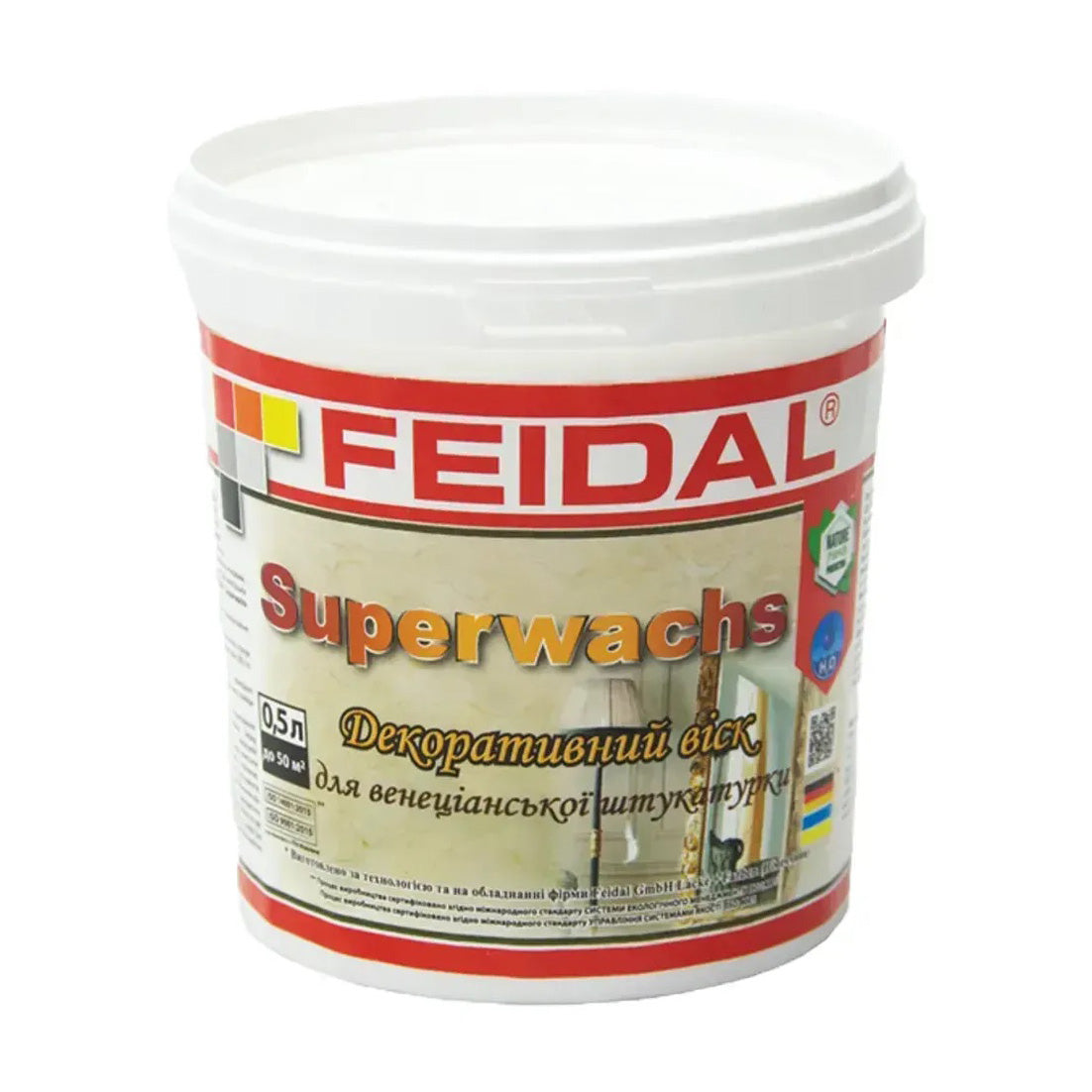 Декоративний віск для венеціанської штукатурки Feidal Superwachs