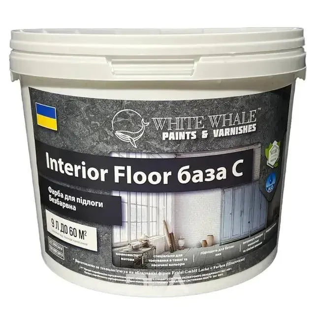 Фарба для підлоги безбарвна Interior Floor база С