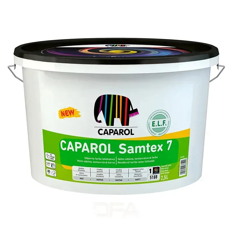 Фарба інтер'єрна латексна Caparol Samtex 7 E.L.F. База 1 шовковисто-матова