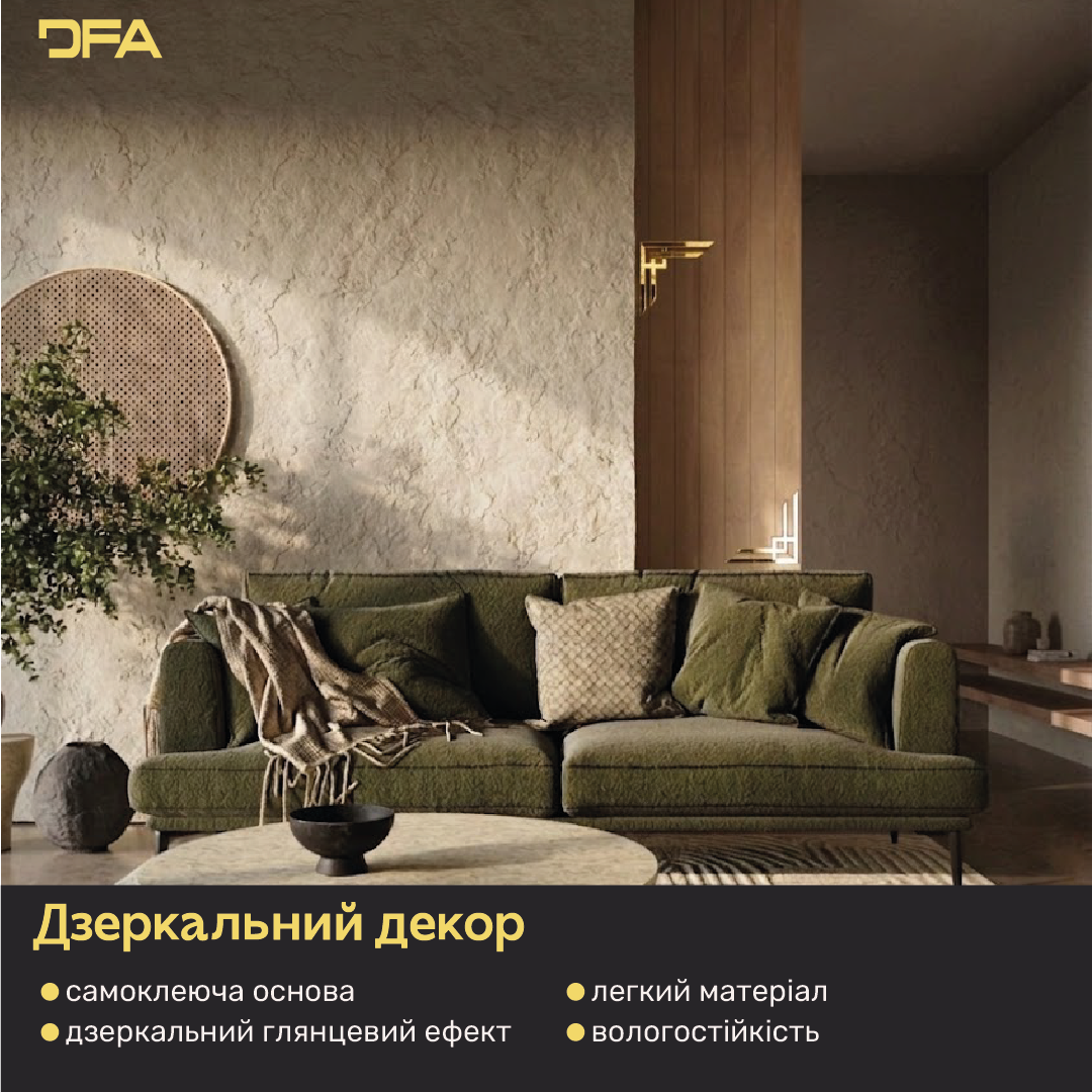 Магія світла у вашому інтер'єрі: Дзеркальні кутові візерунки DFA для неповторного дизайну 2 шт/4 шт (YA00038)