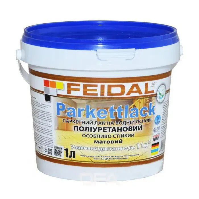 Матовий лак Feidal Acryl Parkettlack: Надайте вашому паркету елегантну матовість