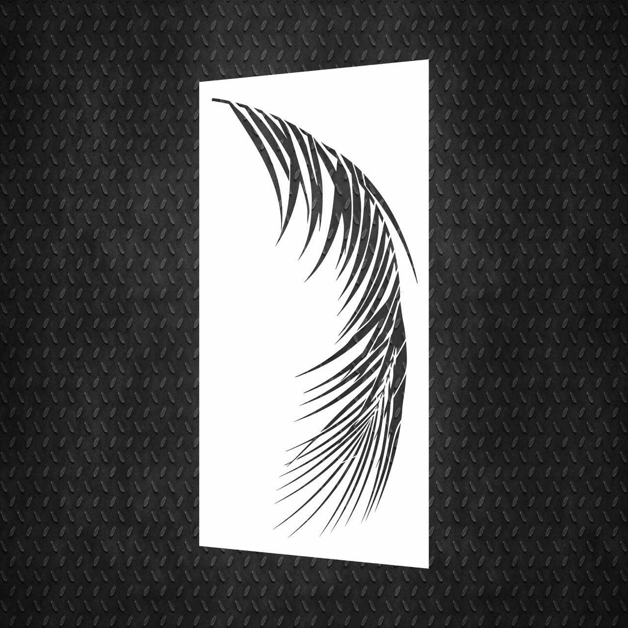 Трафарет DFA для декору Природа Пальмовий листок для штукатурки та фарби 0,3-1мм (Р00112)