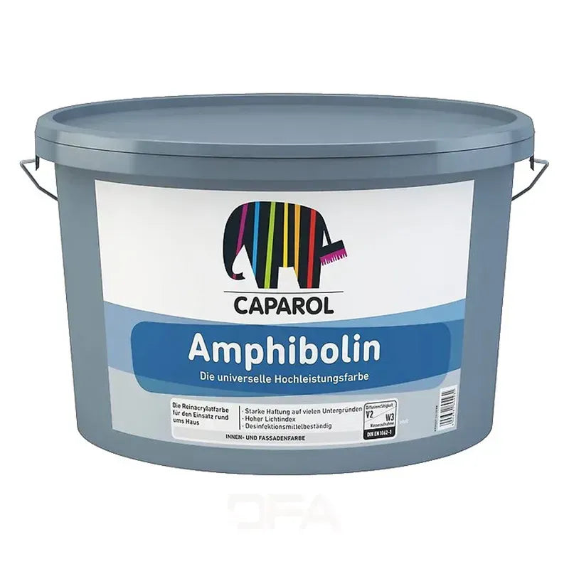 Преміальна фарба для фасадів та інтер'єрів Caparol Amphibolin База 1 акрилатна шовковисто-матова