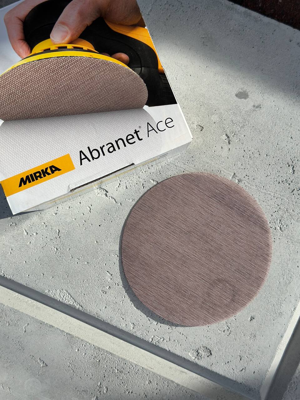Сітчастий дисковий абразив Abranet Ace 150мм P400