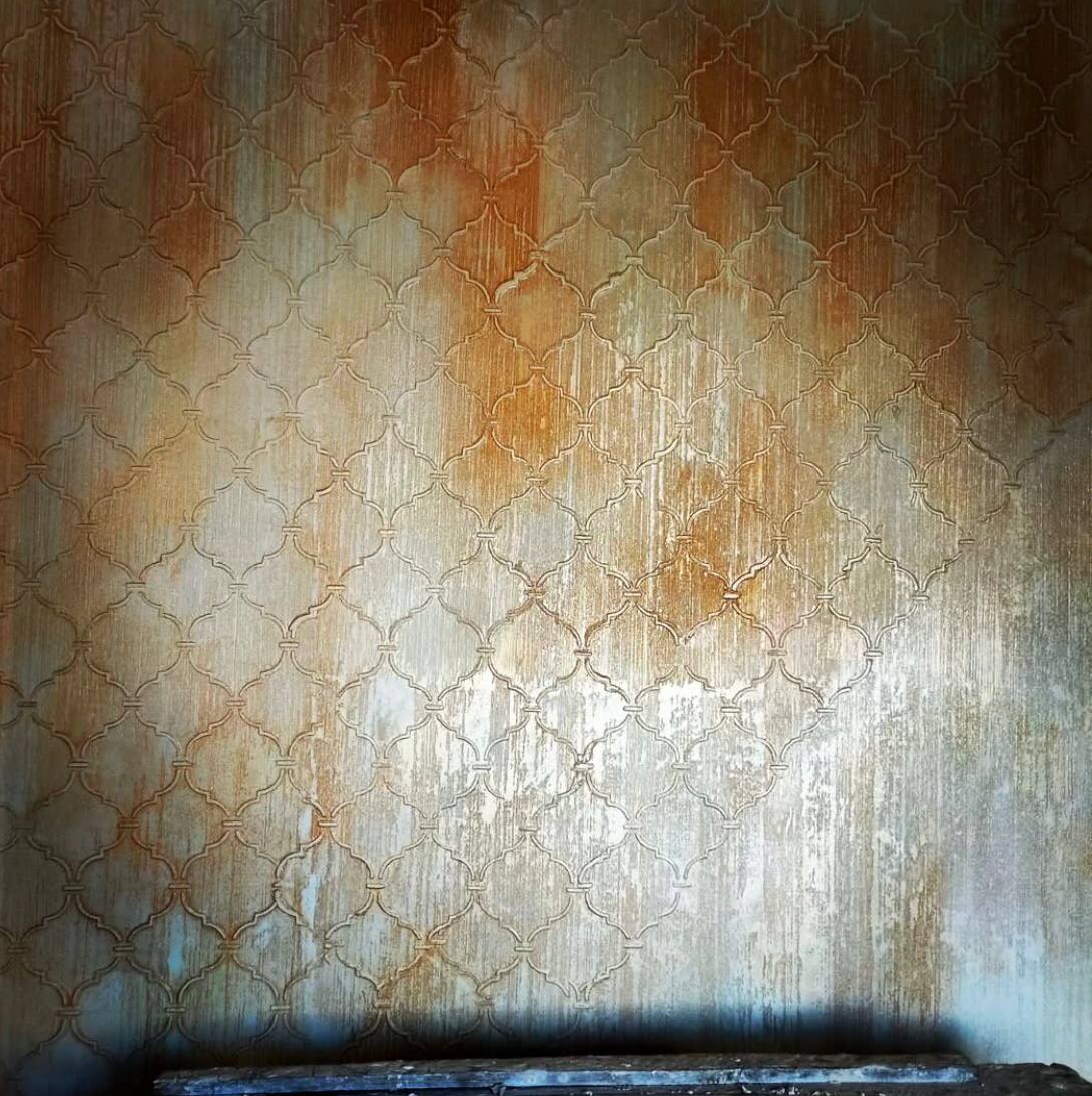 Трафарет DFA багаторазовий для декоративної штукатурки та фарби Східний візерунок 0,3-1мм (V00001)