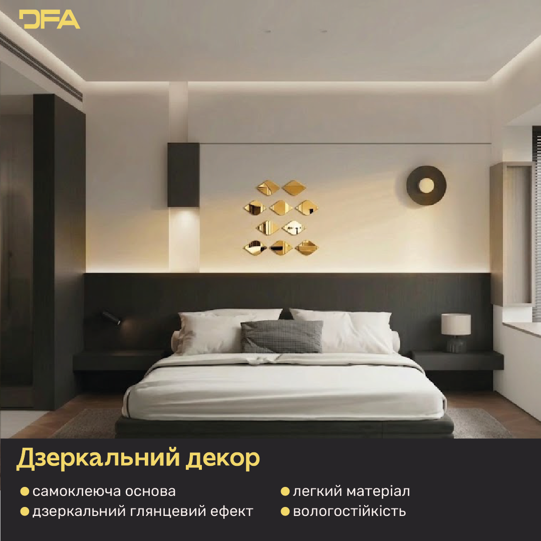 Світло та простір: Дзеркальні Ромби DFA для дивовижних відблисків, 5 шт/10 шт/15 шт (YA00010)