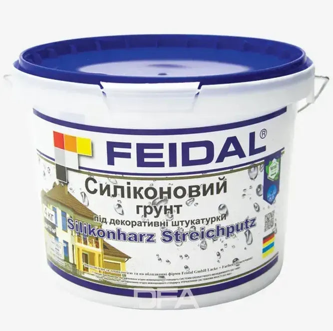 Силіконовий грунт Feidal Silikonharz Streichputz: Надійна основа для вашої декоративної штукатурки