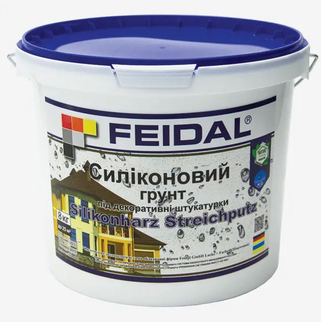 Силіконовий грунт Feidal Silikonharz Streichputz: Надійна основа для вашої декоративної штукатурки