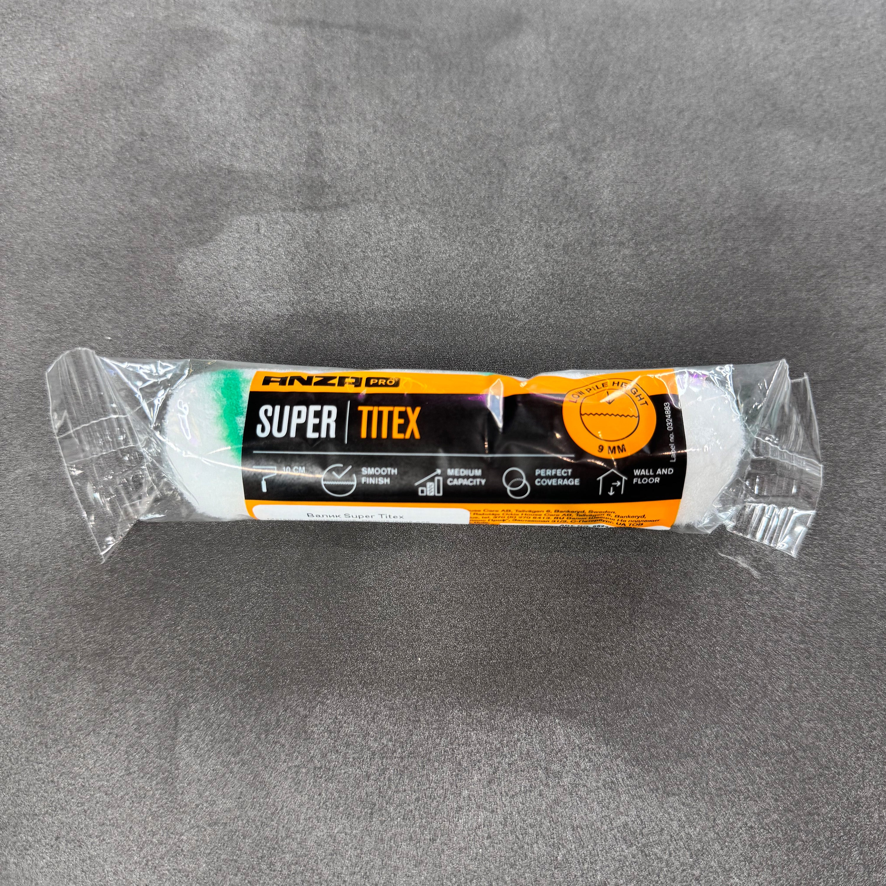 Валик малярний Anza Super Titex Mini 100 мм: Починайте свій ремонт з впевненістю