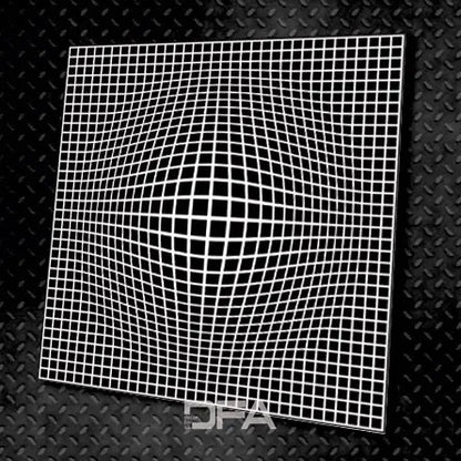 Стильний 3D-ефект для вашого інтер'єру – Трафарет DFA Геометрія Ілюзія 0.3-1 мм (G00046-d)