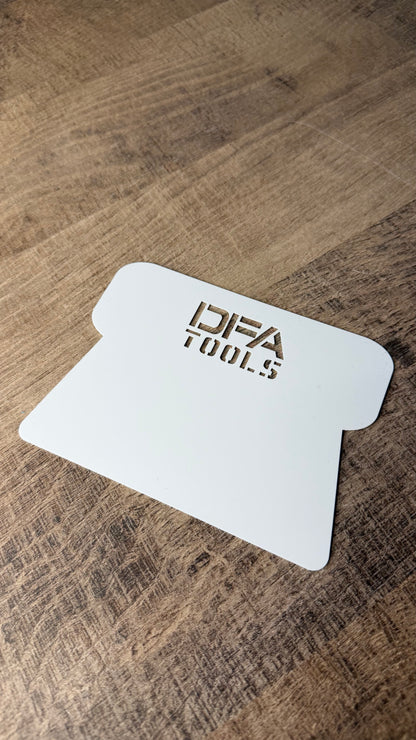 Трафарет для штукатурки та фарби DFA Східний візерунок 18 та декоративна штукатурка "Marmorino