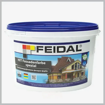 Силіконмодифікована фасадна фарба Feidal HIT Fassadenfarbe spezial