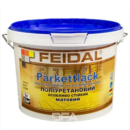 Матовий лак Feidal Acryl Parkettlack: Надайте вашому паркету елегантну матовість