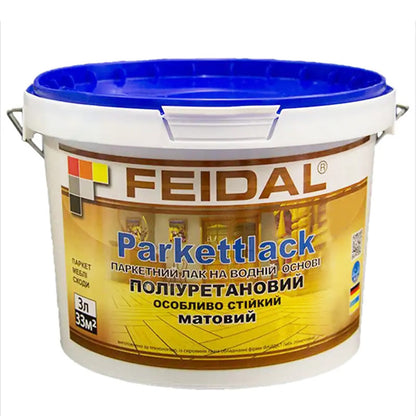 Матовий лак Feidal Acryl Parkettlack: Надайте вашому паркету елегантну матовість