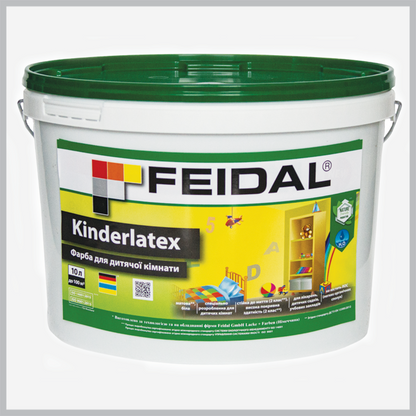 Фарба для дитячої кімнати Feidal Kinderlatex