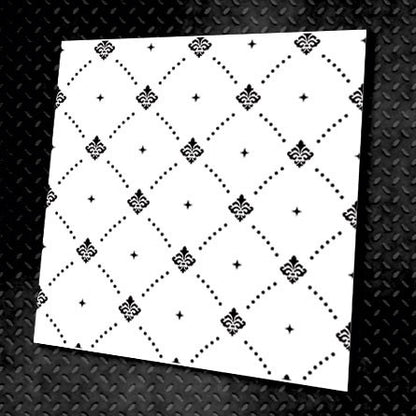 Трафарет DFA для декору стін, для штукатурки та фарби 0,3-1мм (V00012)