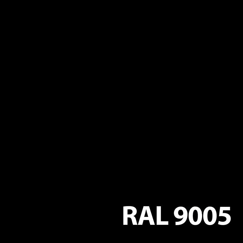 Еластична чорна фарба Feidal RAL 9005 – матова для фасаду, даху і внутрішніх робіт