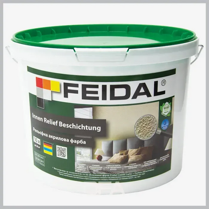 Рельєфна фарба Feidal Innen Relief Beschichtung