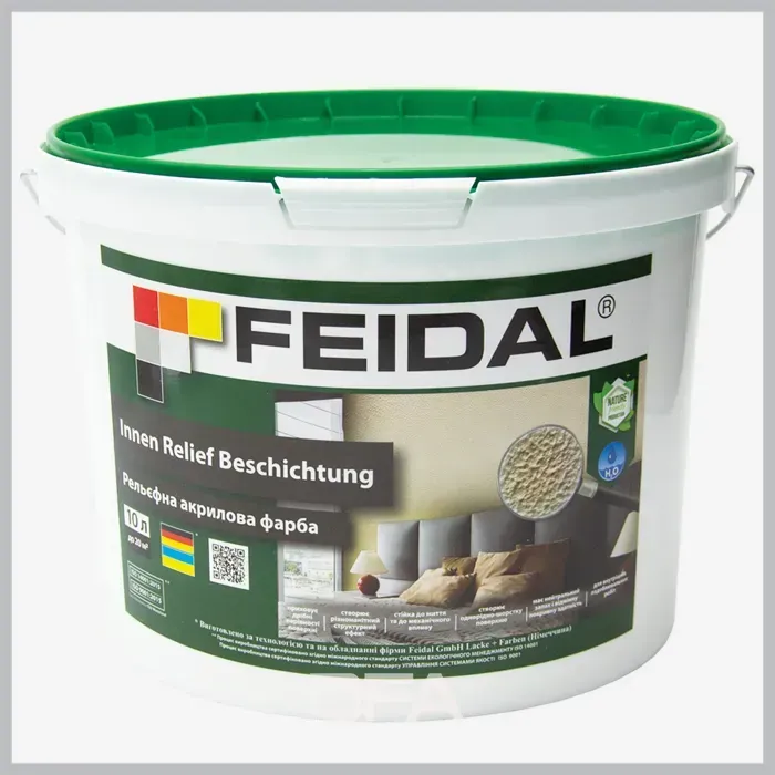 Рельєфна фарба Feidal Innen Relief Beschichtung