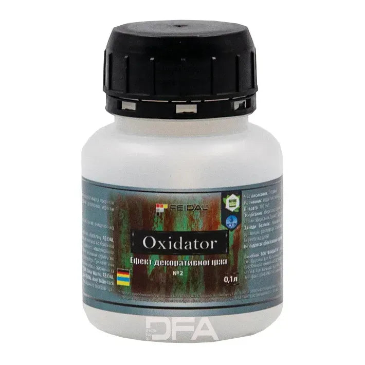 Feidal Oxidator №2 Коричнево-чорний: Створіть ідеальне покриття з ефектом іржі, 0,1л