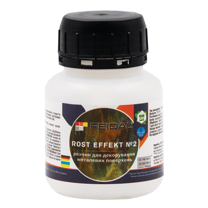 Feidal Rost Effekt №2: Професійний розчин для ідеального декорування металу, 0,1л