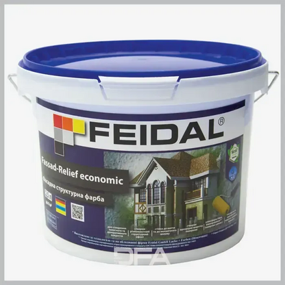 Фасадна структурна фарба Feidal Fassad-Relief economic