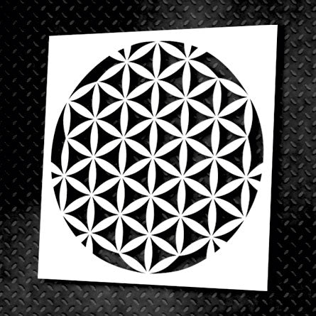 Трафарет DFA багаторазовий Круглий візерунок 21 для штукатурки та фарби 0,3-1мм (С00021)