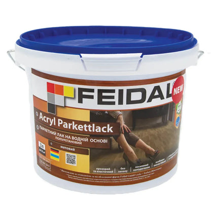 Матовий лак Feidal Acryl Parkettlack: Надайте вашому паркету елегантну матовість