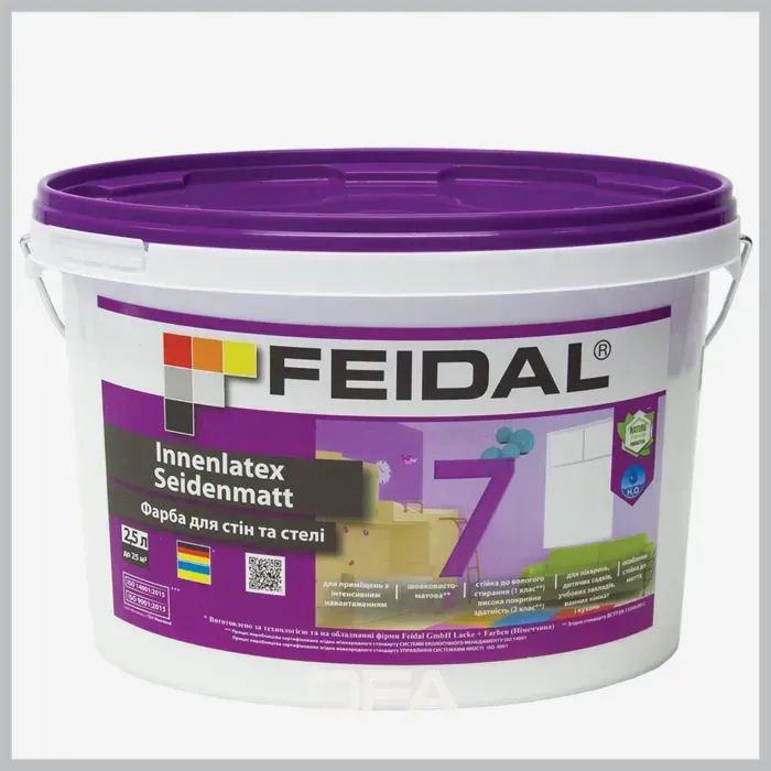 Фарба Feidal Innenlatex Seidenmatt 7