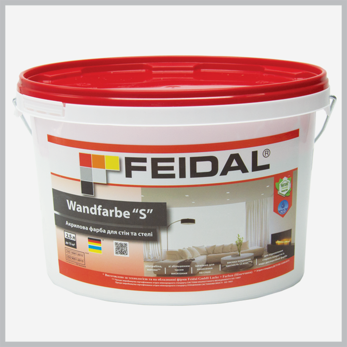 Фарба Feidal Wandfarbe S