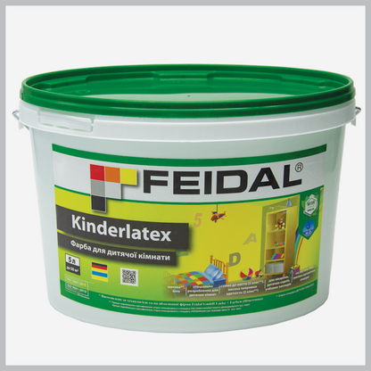 Фарба для дитячої кімнати Feidal Kinderlatex