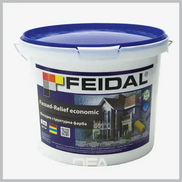 Фасадна структурна фарба Feidal Fassad-Relief economic