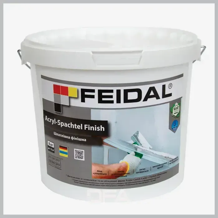 Готова шпатлівка фінішна Feidal Acryl-Spachtel Finish