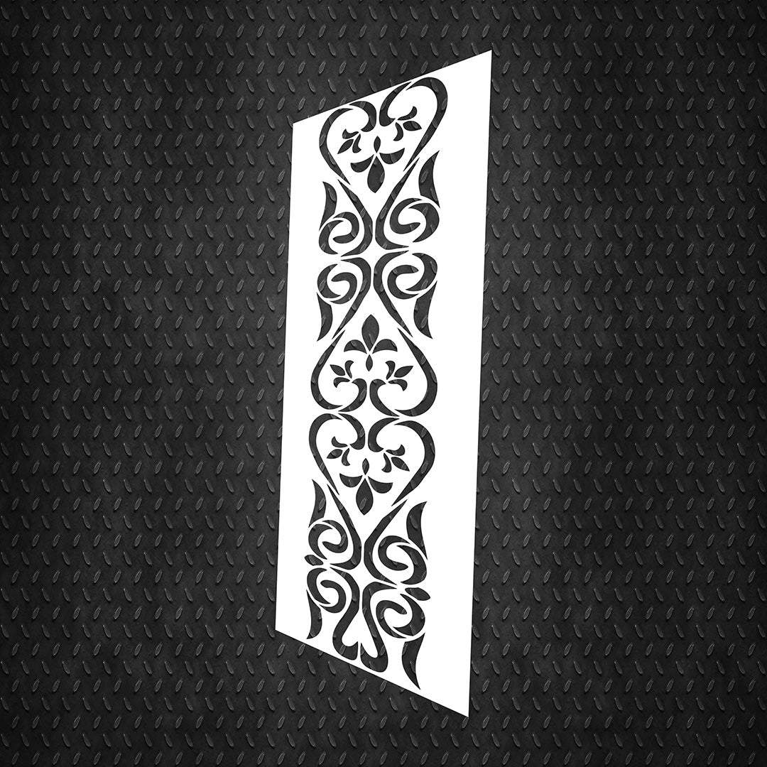 Трафарет DFA Бордюр, трафарет для шпаклівки та фарби 0.3-1мм (B00051)