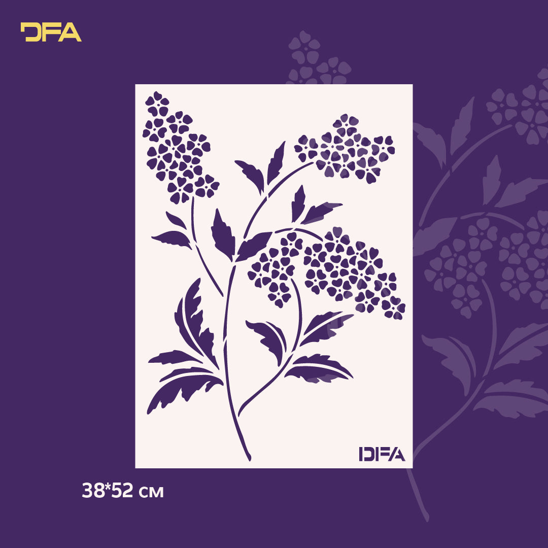 Трафарет природа DFA для штукатурки та фарби 0.3-1 мм (Р00156)