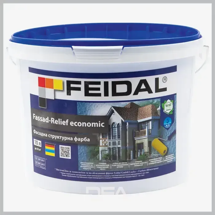 Фасадна структурна фарба Feidal Fassad-Relief economic