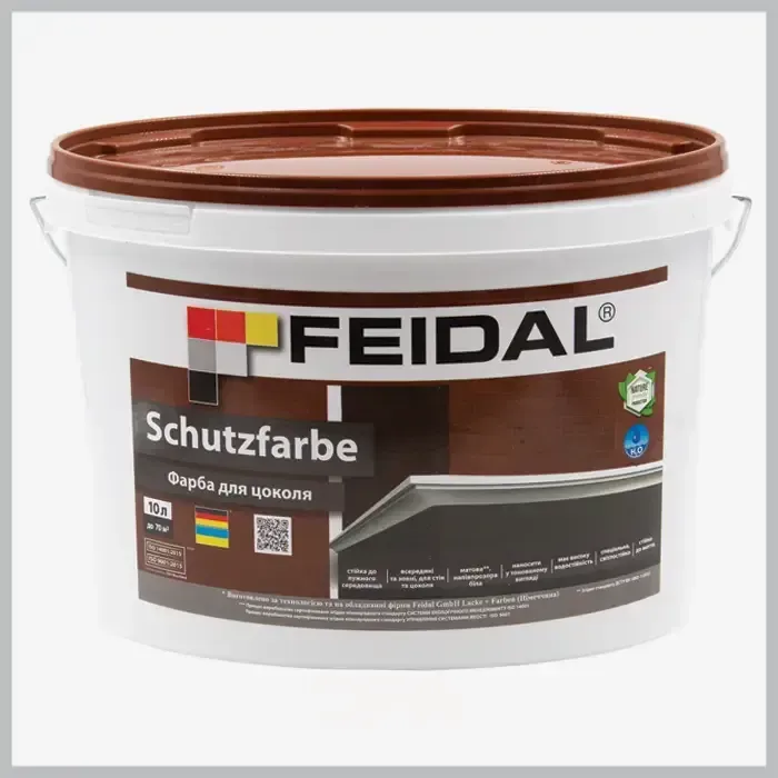 Фарба для цоколя Feidal Schutzfarbe