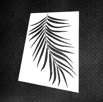 Трафарет DFA для декору Природа Пальмовий листок для штукатурки та фарби 0,3-1мм (Р00100)